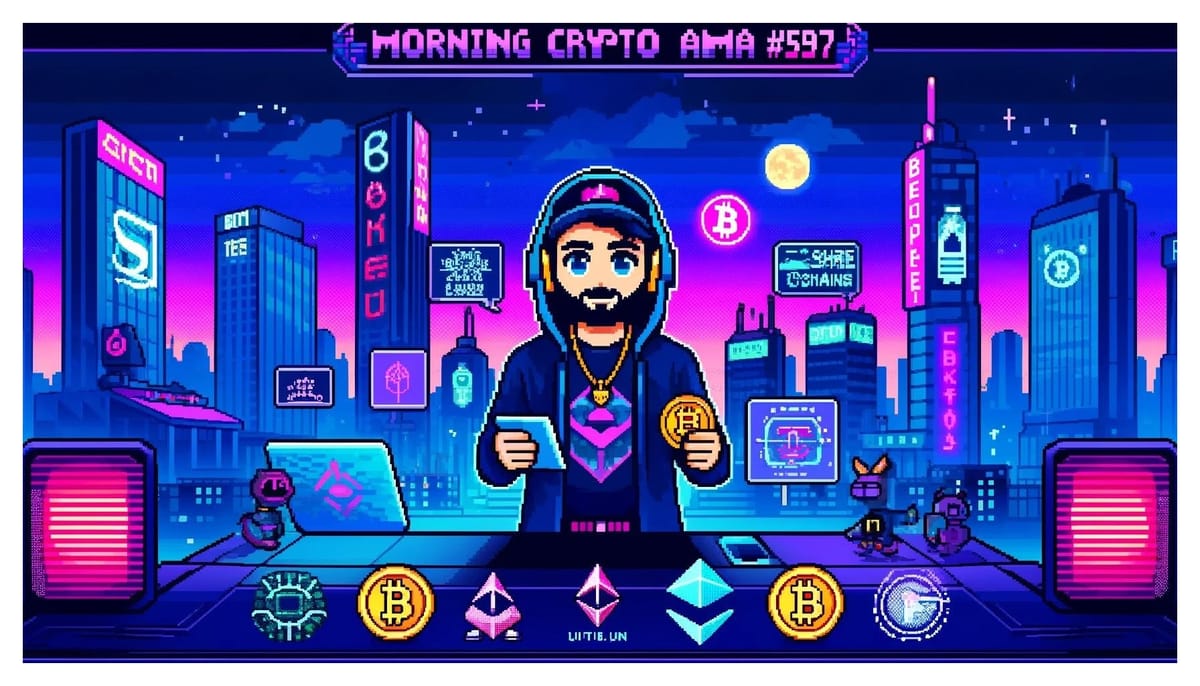 AMA com EddieOz | Morning Crypto #597