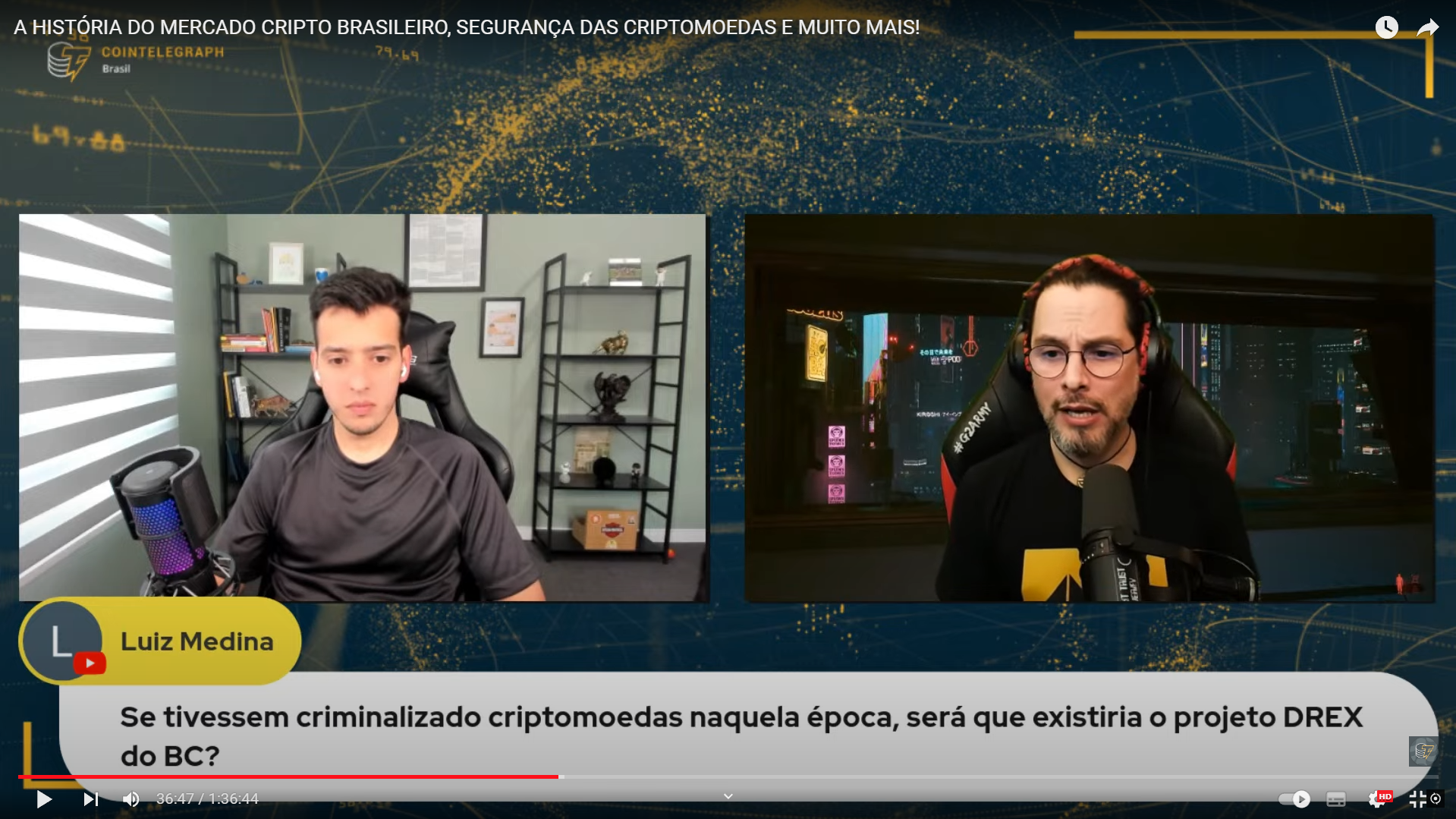 A história do mercado cripto brasileiro, segurança das Criptomoedas e muito mais!